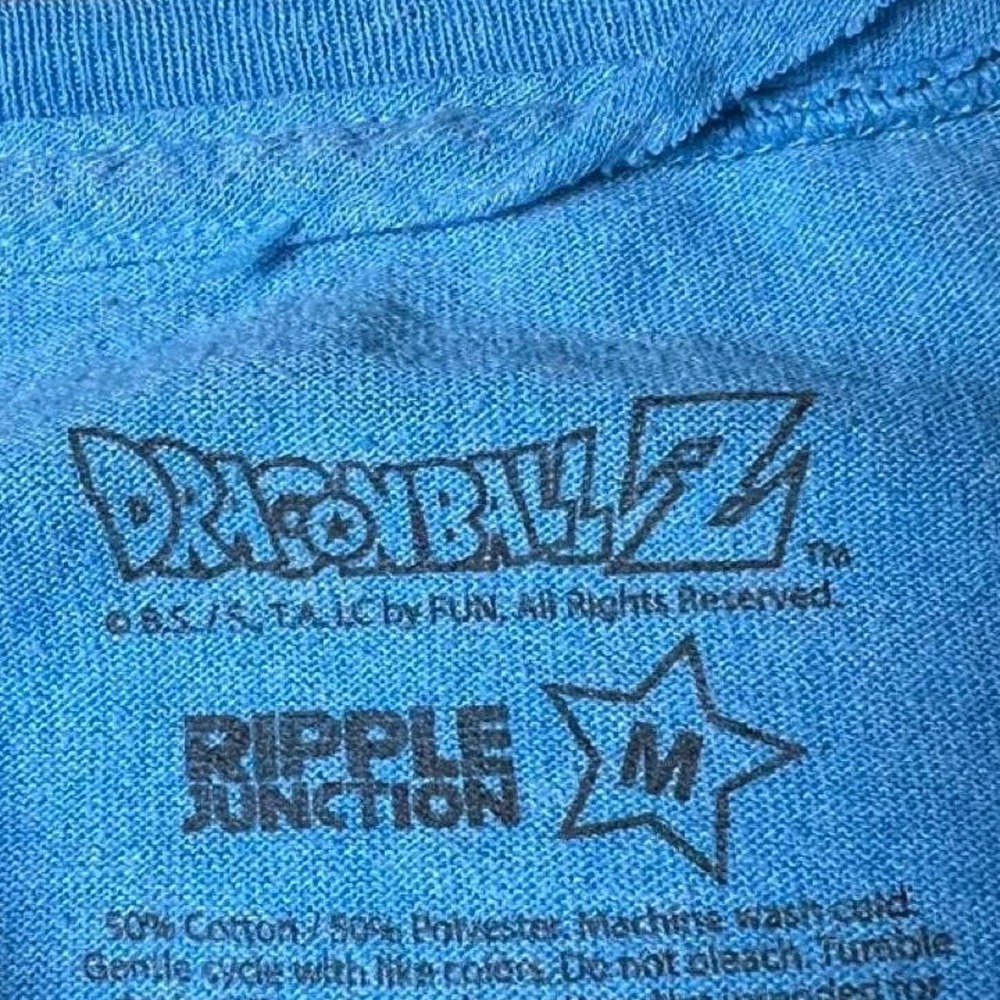 Blue Dragon Ball Z Goku and Vegeta graphic tee - Picture 5 of 7